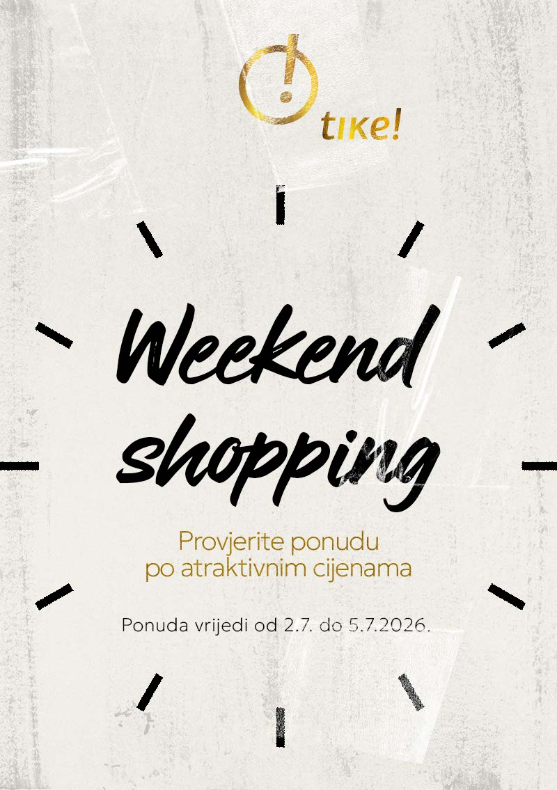 Weekend shopping