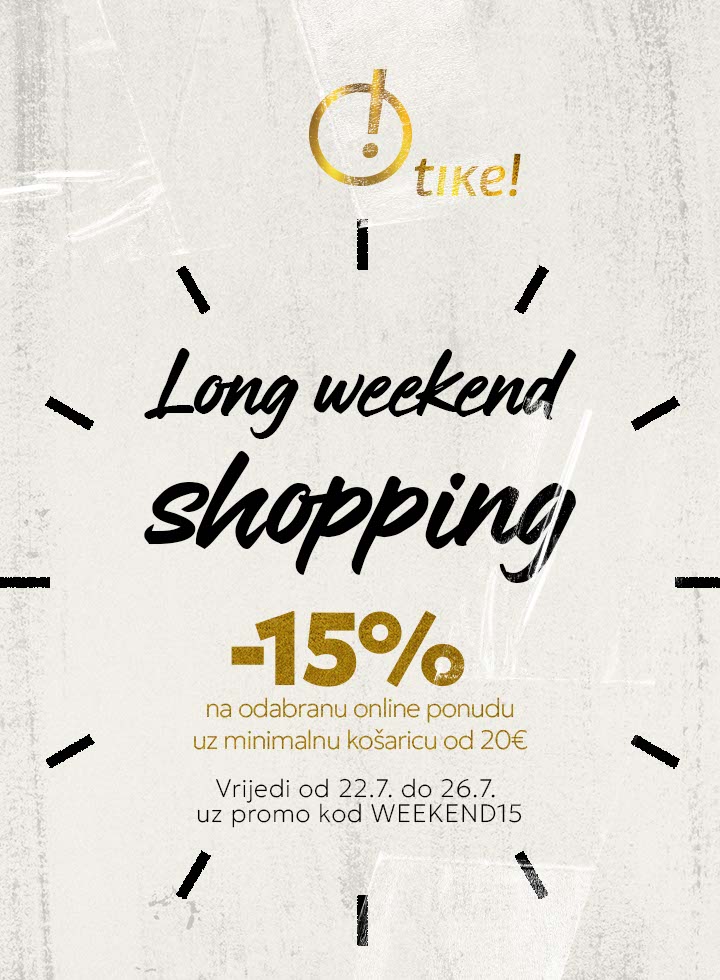 Long weekend shopping