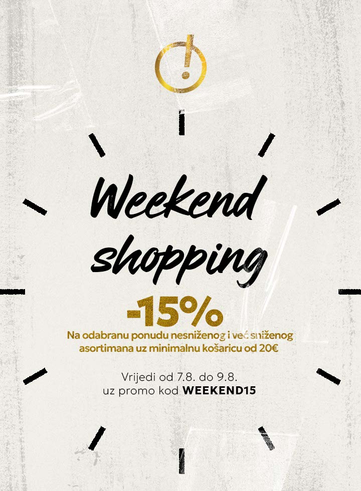 Long weekend shopping