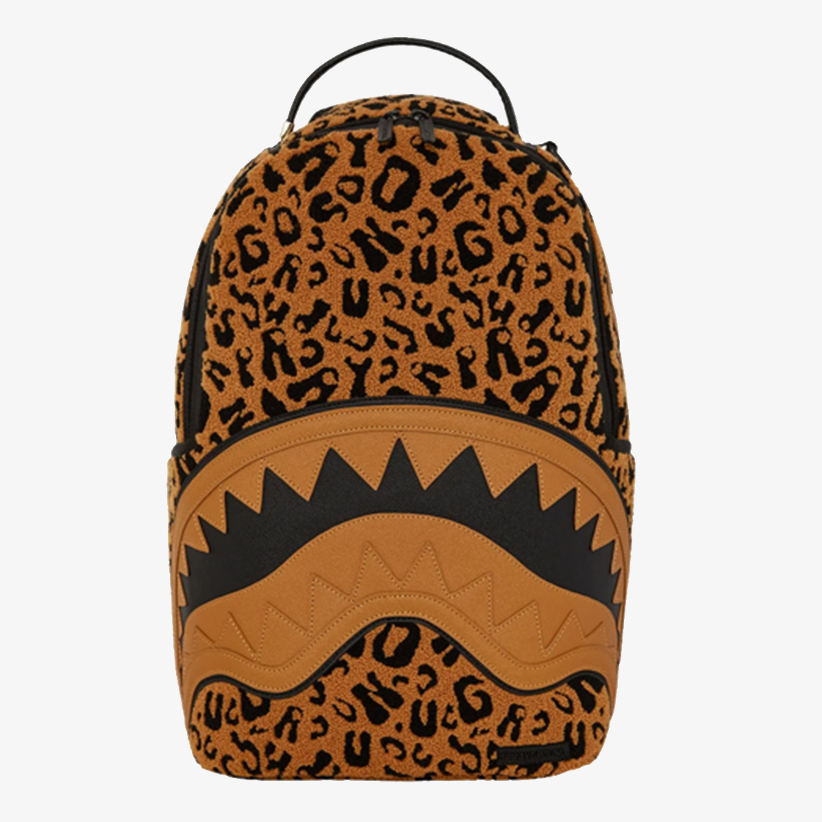 CHENILLE CHEETAH BACKPACK 