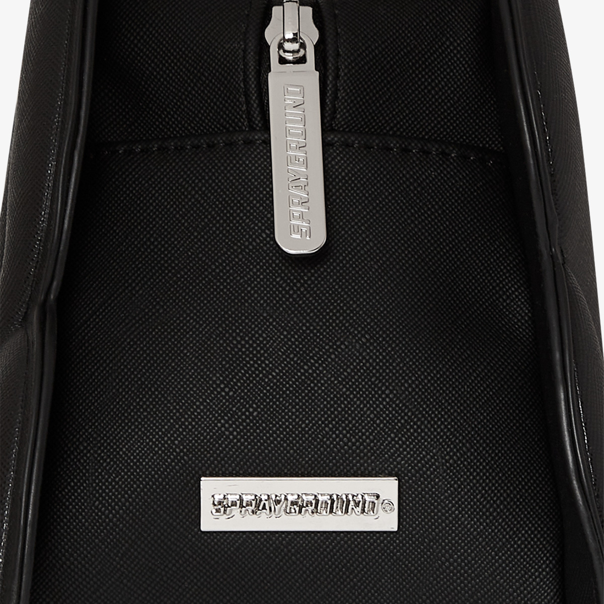 METALLIC DRIP SHARK BUBBLE LETTERS HANDB 