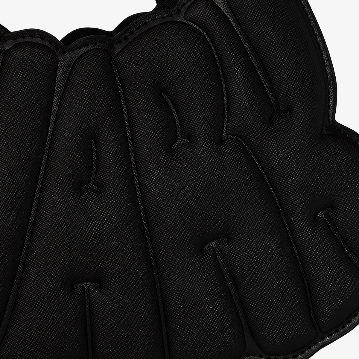 METALLIC DRIP SHARK BUBBLE LETTERS HANDB 