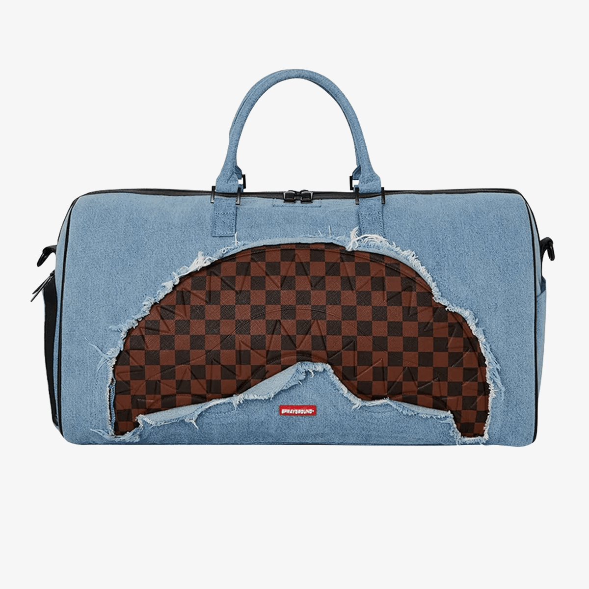 DENIM SHARK DUFFLE 