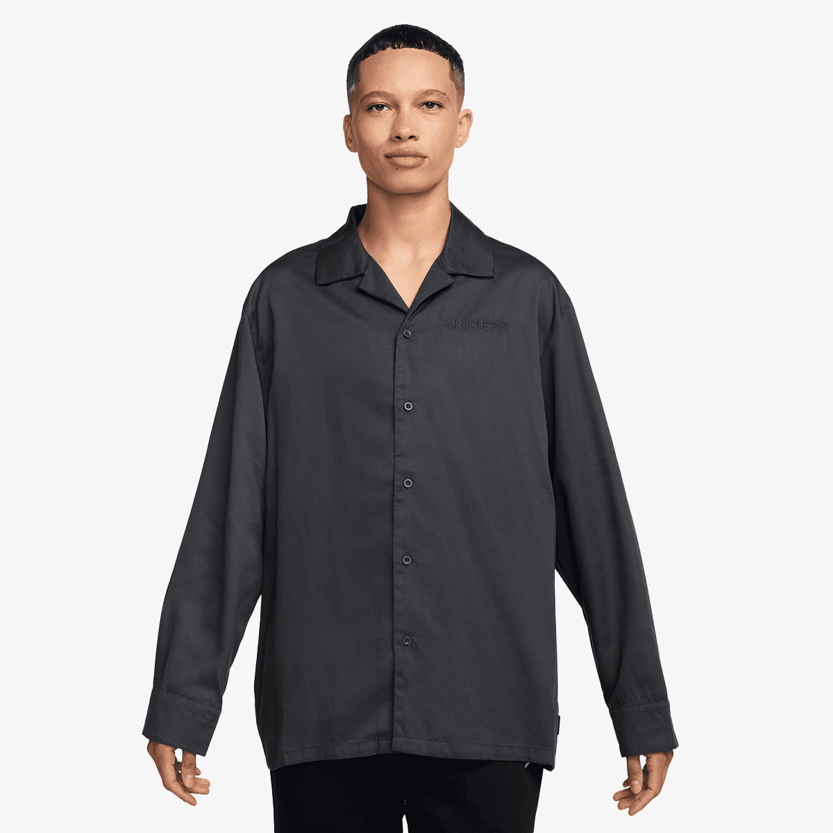 W J AIR JDN LS WOVEN TOP 