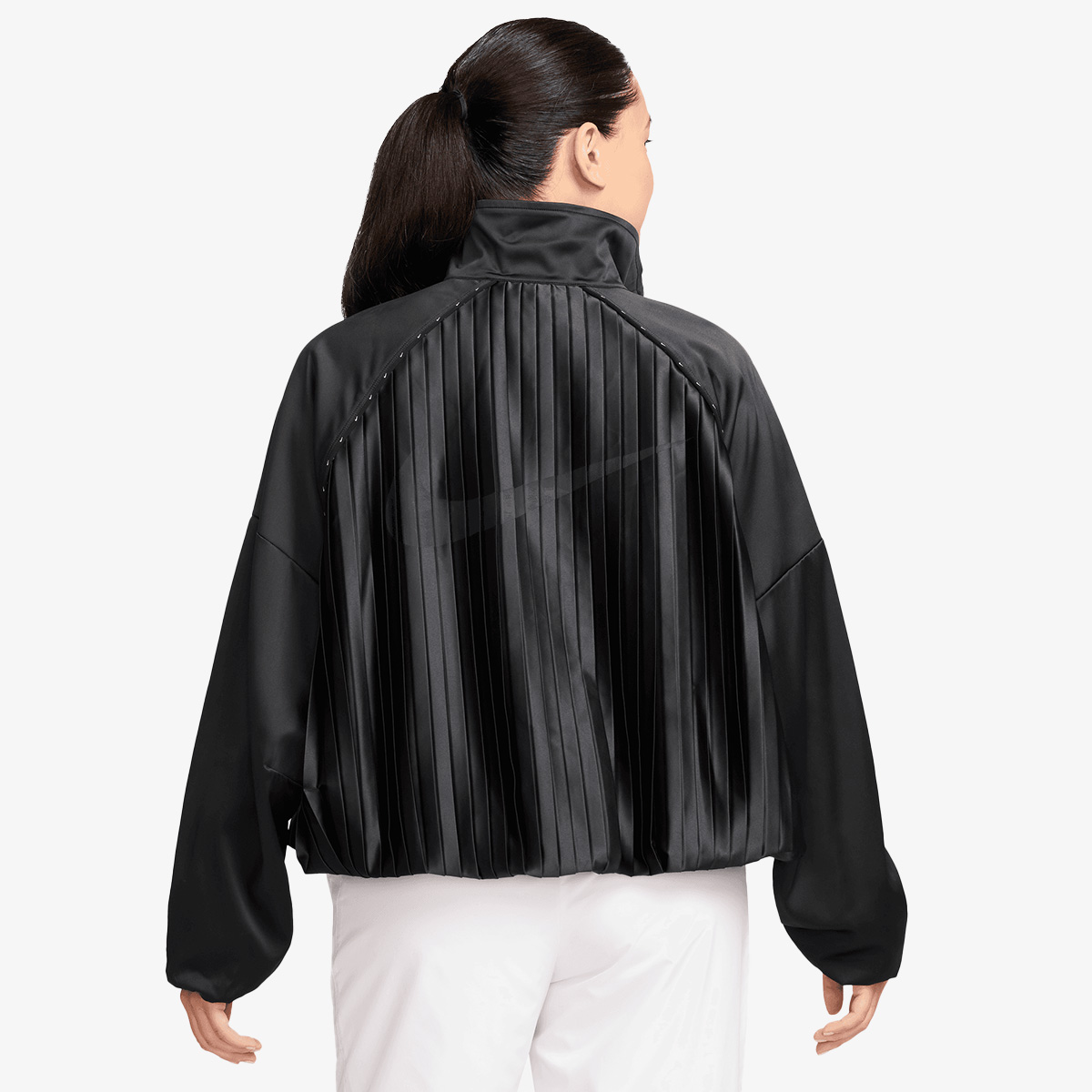 W NSW CLLCTN PLEATD TRK JKT 