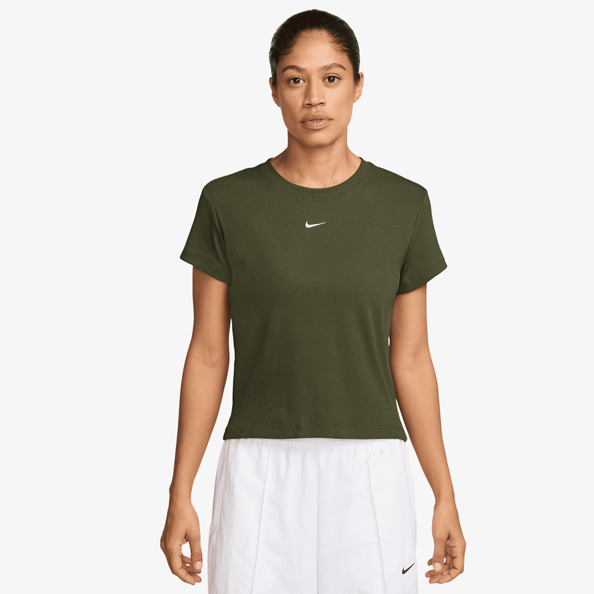 W NSW RIB  TGHT SS TEE 