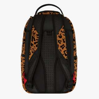 CHENILLE CHEETAH BACKPACK 