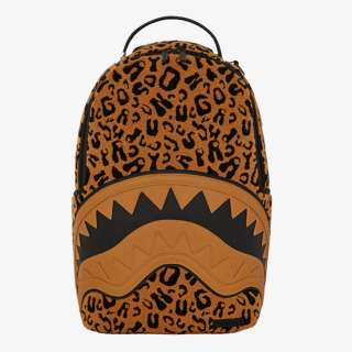 CHENILLE CHEETAH BACKPACK 
