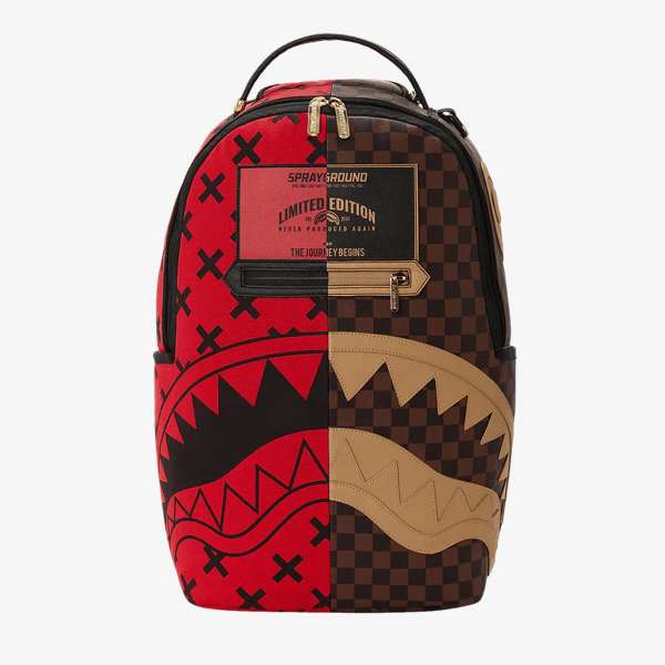 REVERSE HALF SPLIT BACKPACK