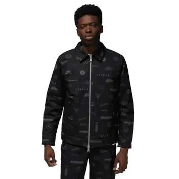 M J FLT HRTG AOP OW JKT 