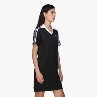 V-NECK SS DRESS 