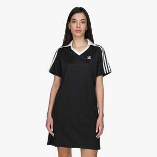 V-NECK SS DRESS 