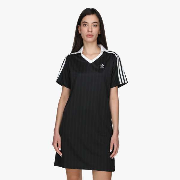 V-NECK SS DRESS 