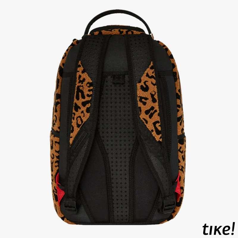 CHENILLE CHEETAH BACKPACK 