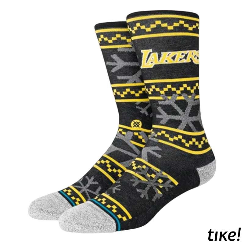 LAKERS FROSTED 2 BLACK L CREW LIGHT 